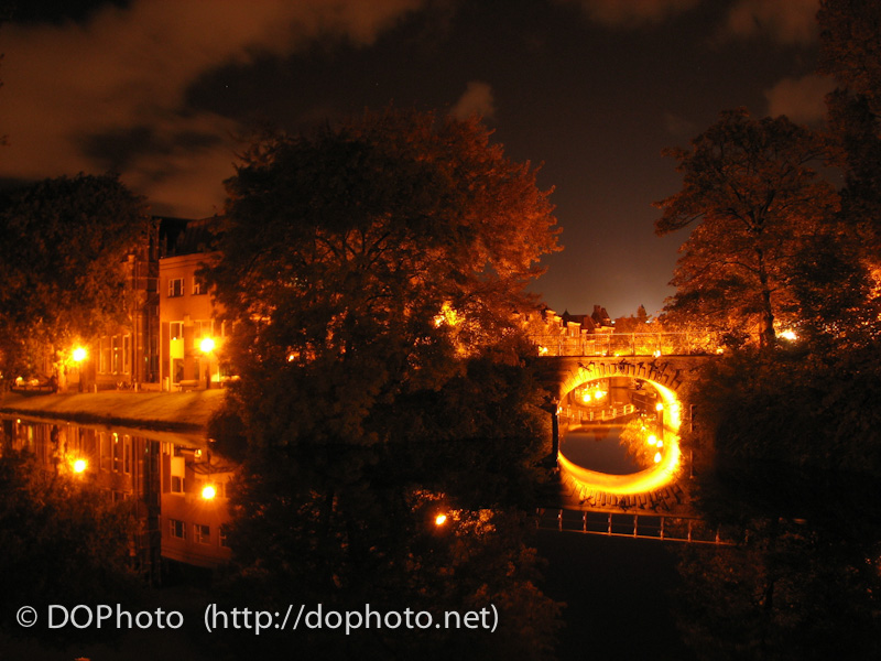 Low light cityscape photography example