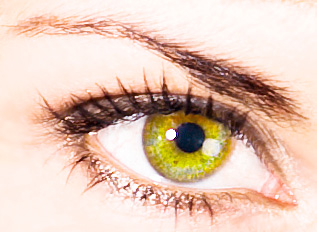 Eye at 73.5 thousand pixels